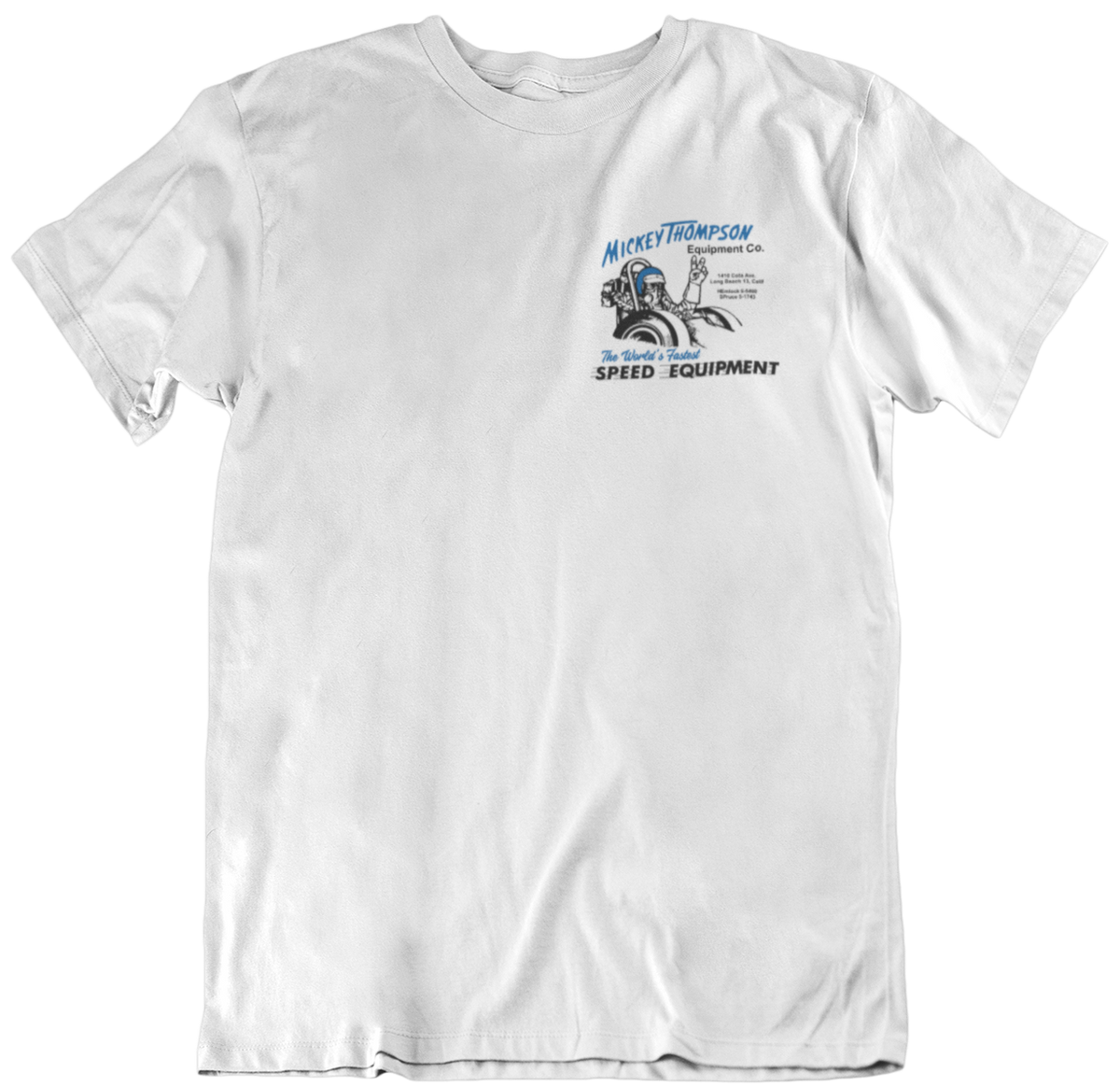 MICKEY THOMPSON MT Speed Equipment White T-Shirt – Merchants of Speed