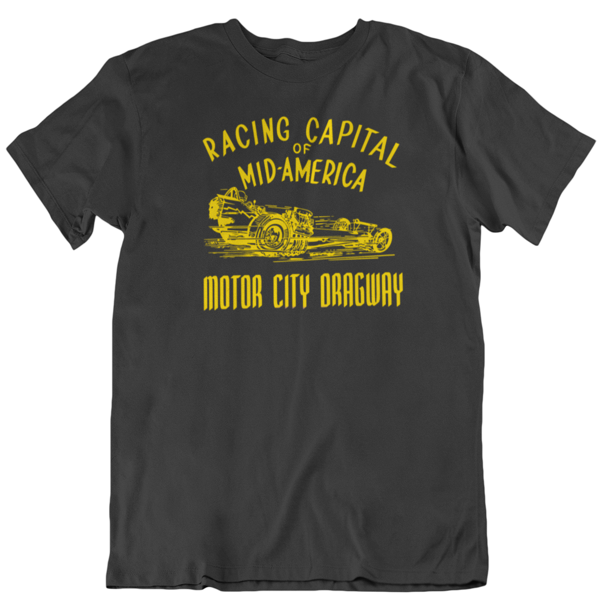 MOTOR CITY DRAGWAY Michigan Racing Capital of Mid-America Tee