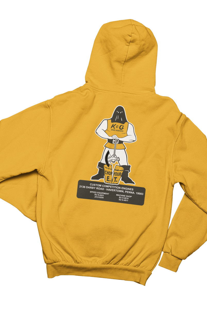パーカー sold out K&G Speed Associates Gold Hoodie Pullover Sweatshirt