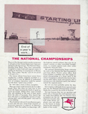1956 NHRA National Championship Drags Kansas City Missouri Program US Nats 2nd Annual