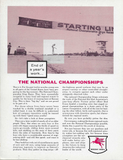 1956 NHRA National Championship Drags Kansas City Missouri Program US Nats 2nd Annual