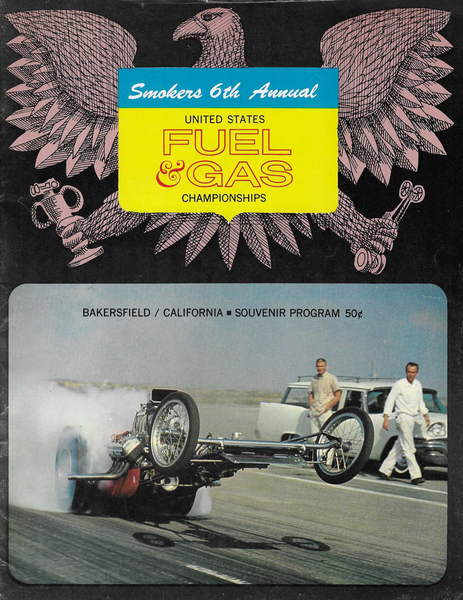 1962 BAKERSFIELD Fuel & Gas Championship 6th Annual Program