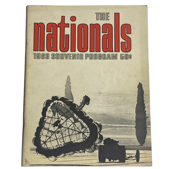 1962 NHRA US NATIONALS Indy Nats Official Program
