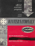 1962 NHRA Winternationals Championship Drag Races Program Pomona
