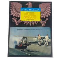 1963 BAKERSFIELD Fuel & Gas Championship 6th Annual Program RARE