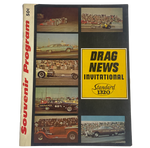 1963 DRAG NEWS Invitational Dragway 42 Ohio Standard 1320 Program