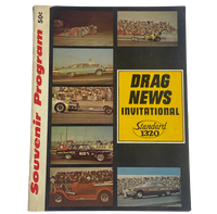 1963 DRAG NEWS Invitational Dragway 42 Ohio Standard 1320 Program