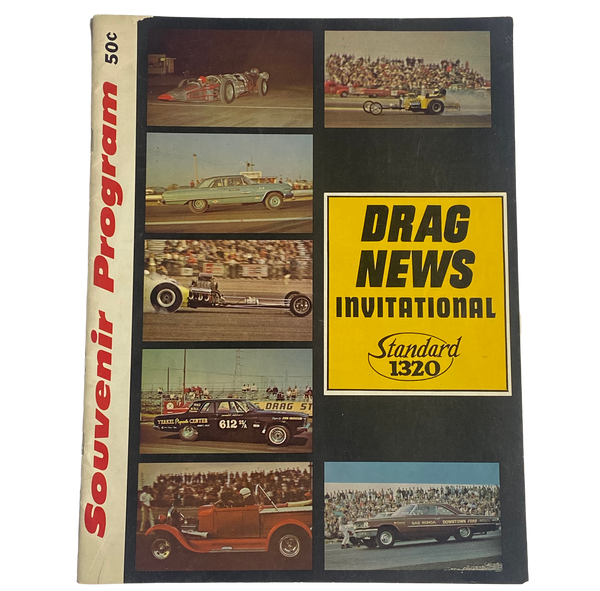 1963 DRAG NEWS Invitational Dragway 42 Ohio Standard 1320 Program