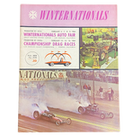 1964 NHRA Winternationals Championship Drag Races Program Pomona