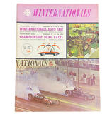 1964 NHRA Winternationals Championship Drag Races Program Pomona