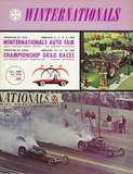 1964 NHRA Winternationals Championship Drag Races Program Pomona