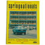 1966 SPRINGNATIONALS Bristol Second Annual Program Richard Petty