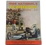 1965 NHRA US NATIONALS Indy Nats Official Program With Entry List Handout