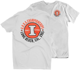 1965 AHRA ISKY Cams World Championship Finals Long Beach White Tee T-Shirt