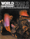 1966 NHRA World Championship Finals Official Program Tulsa