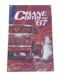 CRANE CAMS 1967 '67 Catalog Banner Mercury Comet Funny Car