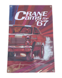 CRANE CAMS 1967 '67 Catalog Banner Mercury Comet Funny Car