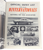 1969 NHRA Winternationals Championship Drag Races Program Pomona