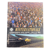 1967 NHRA Winternationals Championship Drag Races Program Pomona