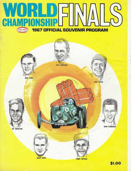 1967 NHRA World Championship Finals Official Program Tulsa