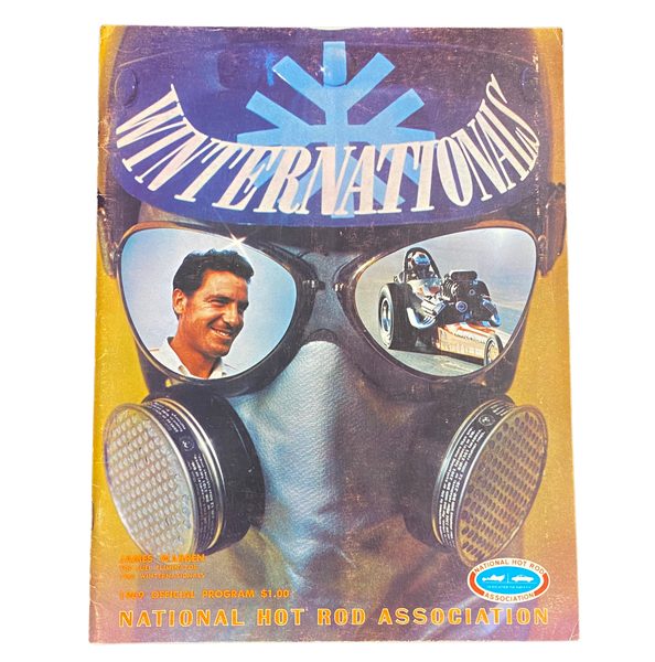 1969 NHRA Winternationals Championship Drag Races Program Pomona