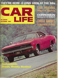 CAR LIFE Magazine October 1967 Dodge Charger R/T Road Runner Scat Pack