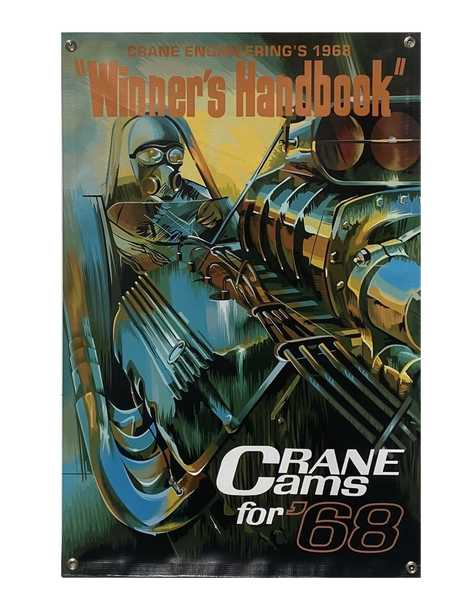 CRANE CAMS 1968 '68 Parts Catalog Banner SOHC 427