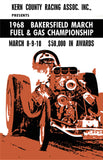 BAKERSFIELD Fuel & Gas Championship Poster Lot Fremont AHRA