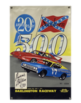 1969 '69 SOUTHERN 500 Stock Car Program Garage Banner