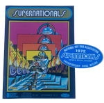 NHRA 1972 SUPERNATIONALS Ontario Official Program/Decal Bundle