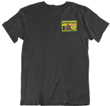1974 NHRA Springnationals Columbus Ohio Black Tall Tee T-Shirt