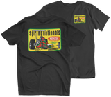 1974 NHRA Springnationals Columbus OHIO Black Tee T-Shirt