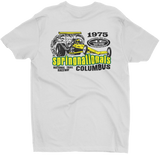 1975 NHRA Springnationals Columbus Ohio White Tall Tee T-Shirt