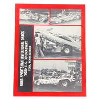 1977 '77 YORK US30 Dragstrip NHRA Sportsman Invitational Drags Program