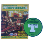 NHRA 1979 GATORNATIONALS Gainesville Official Program/Decal Bundle