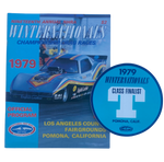 NHRA 1979 WINTERNATIONALS Pomona Official Program/Decal Bundle Mongoose