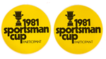 NHRA 1981 Sportsman Cup Participant Decals (2) Pair