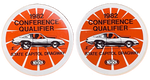 NHRA 1982 Conference Qualifier State Capital Dragway Decal Pair (2)