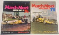 1975 NHRA Winternats & March Meet Bakersfield Programs