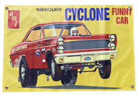 MERCURY COMET 1966 Funny Car AMT Model Box Shop Banner