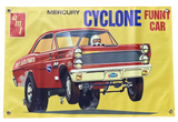 MERCURY COMET 1966 Funny Car AMT Model Box Shop Banner