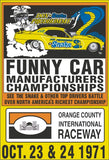 OCIR Orange County International Raceway Poster Lot ++ Ontario Supernats