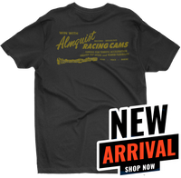ALMQUIST RACING CAMS Black Tee T-Shirt