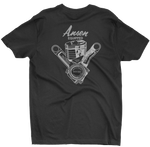 ANSEN SPEED EQUIPMENT Black Tee T-Shirt World's Finest Speed Equipment