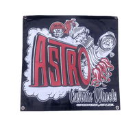ASTRO CUSTOM WHEELS Garage Banner