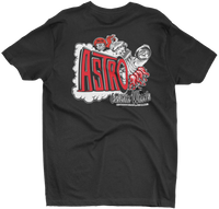 ASTRO CUSTOM WHEELS Black Tee T-Shirt