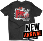 ASTRO CUSTOM WHEELS Black Tee T-Shirt