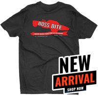 BOSS BITE Liquid Rosin Compound Traction Black Tee T-Shirt AFX Mopar