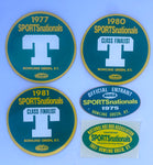 NHRA SPORTNATIONALS Bowling Green KY Decal Lot 1975-1981