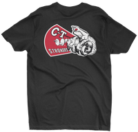 CT AUTOMOTIVE STROKERS Black Tall Tee T-Shirt